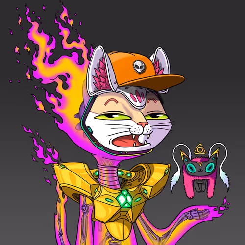 Alien Cat #1159