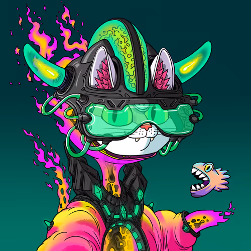 Alien Cat #7029