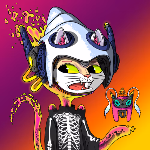 Alien Cat #7298