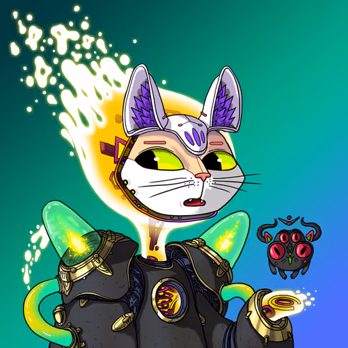 Alien Cat #4657