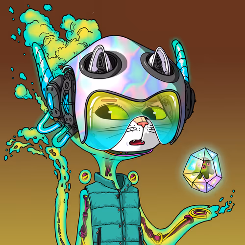Alien Cat #2138