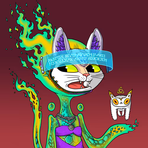 Alien Cat #7667