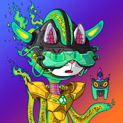 Alien Cat #5972