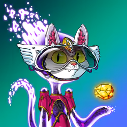 Alien Cat #3822