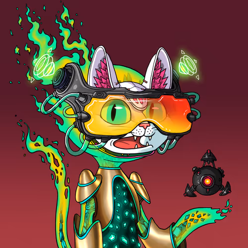Alien Cat #8810