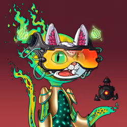 Alien Cat #8810