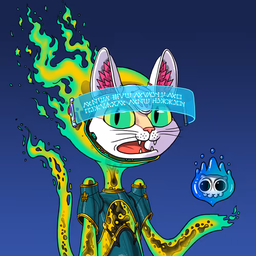 Alien Cat #1107