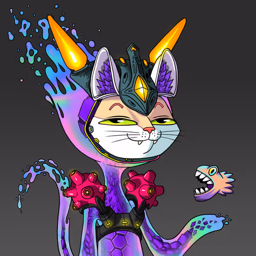 Alien Cat #2858