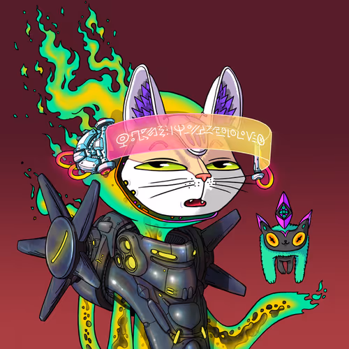 Alien Cat #6934
