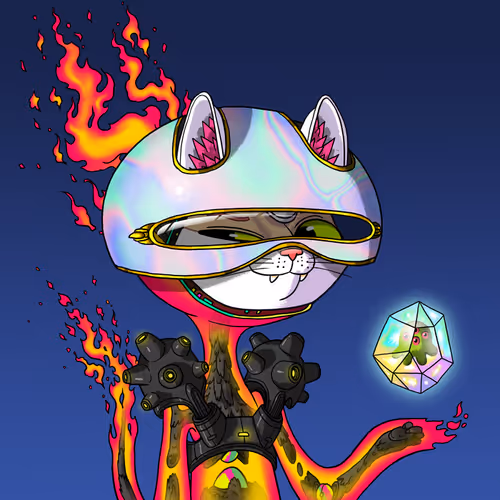 Alien Cat #5117