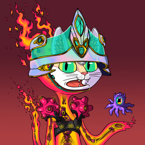 Alien Cat #1071