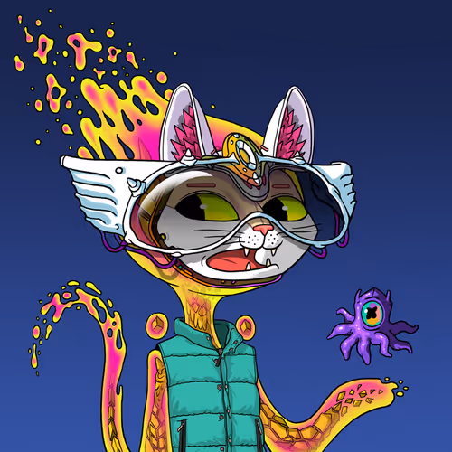 Alien Cat #10025