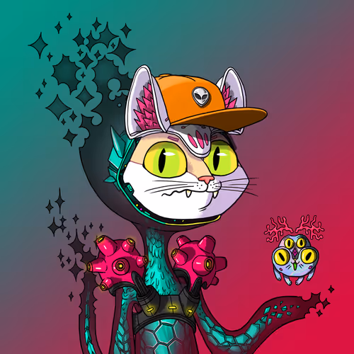 Alien Cat #8589