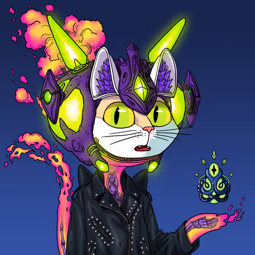 Alien Cat #5498