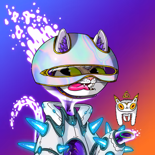 Alien Cat #7138