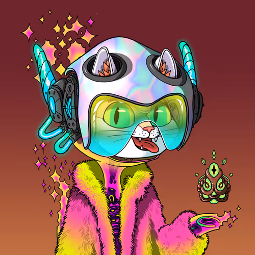 Alien Cat #1154