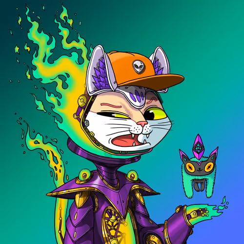 Alien Cat #8245