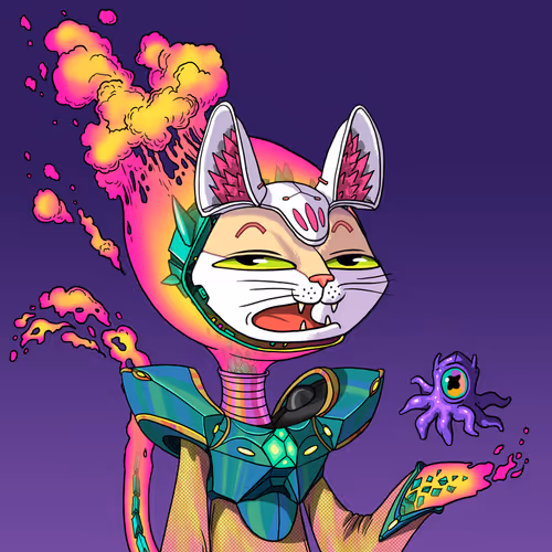 Alien Cat #1485