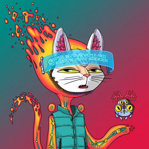 Alien Cat #132