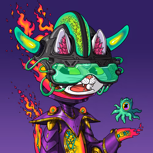 Alien Cat #8964