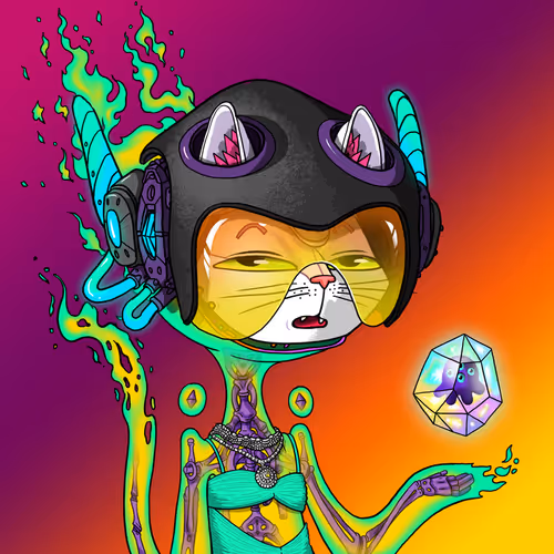 Alien Cat #1501