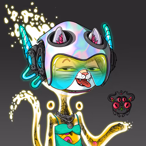 Alien Cat #3105