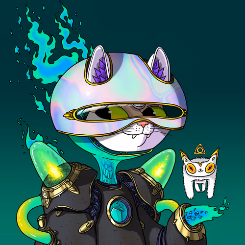 Alien Cat #8107