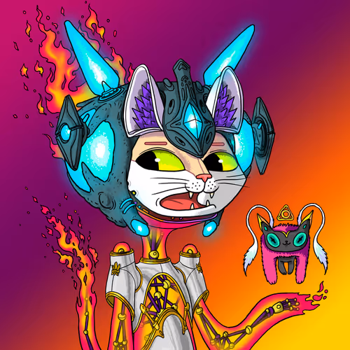Alien Cat #1361