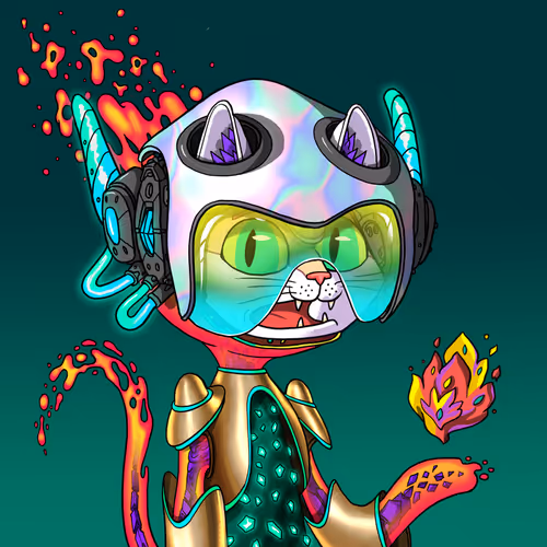 Alien Cat #7415