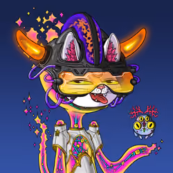 Alien Cat #1367
