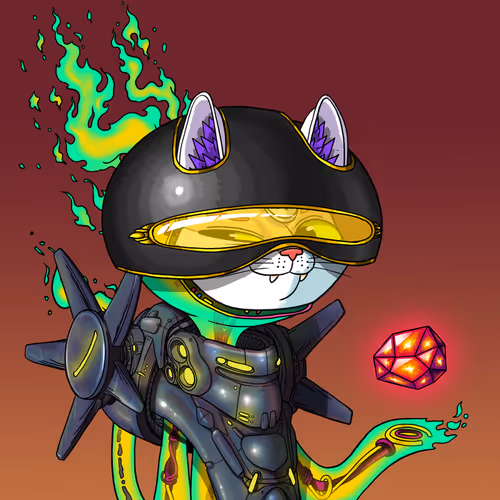Alien Cat #10081