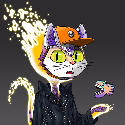 Alien Cat #2145