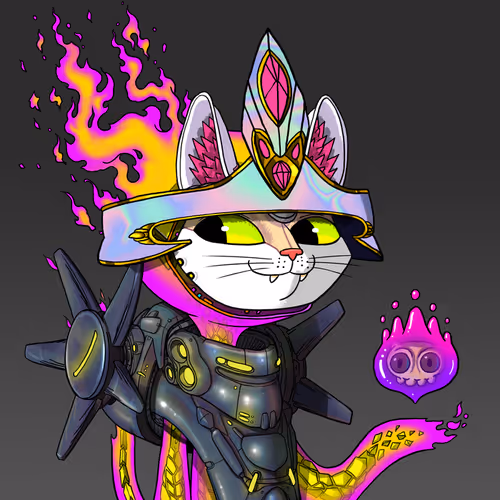 Alien Cat #4107