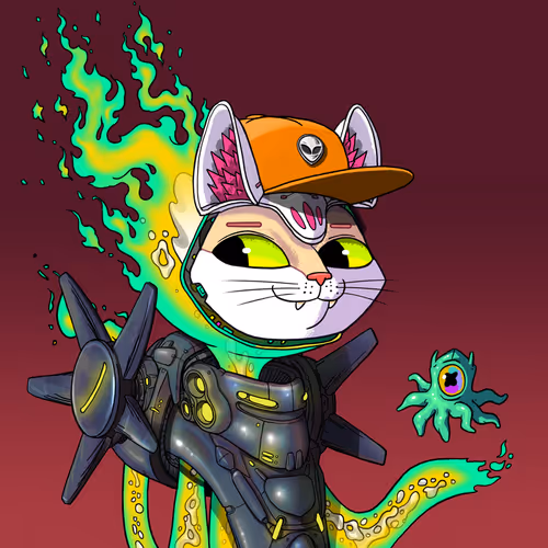 Alien Cat #1007
