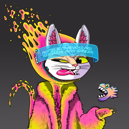 Alien Cat #7177
