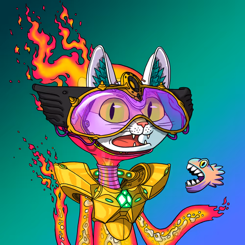Alien Cat #10171