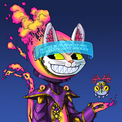 Alien Cat #2091
