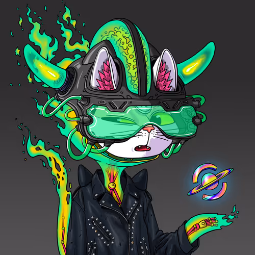 Alien Cat #2610