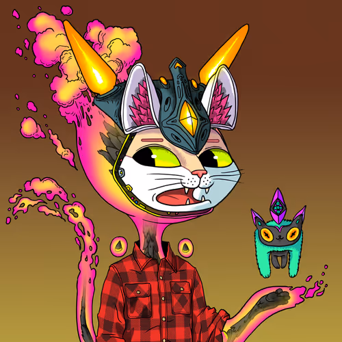 Alien Cat #9575