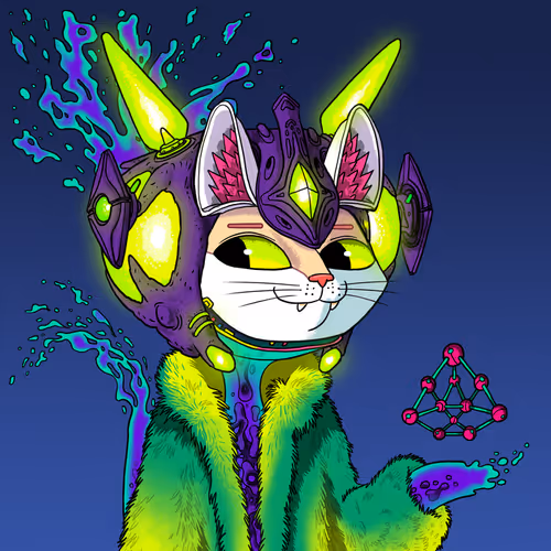 Alien Cat #7627