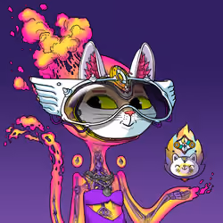 Alien Cat #3983