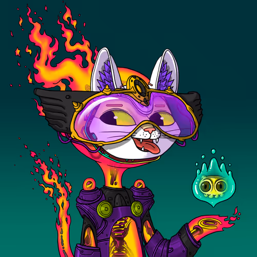 Alien Cat #7626