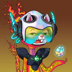 Alien Cat #6939