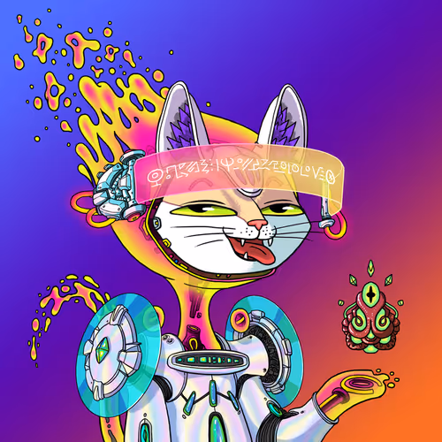 Alien Cat #2141