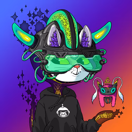 Alien Cat #7624