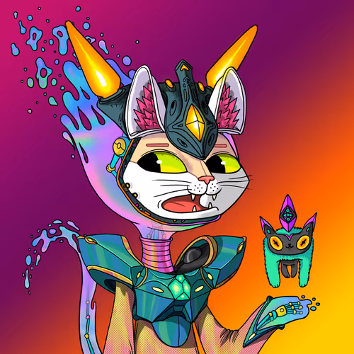 Alien Cat #605