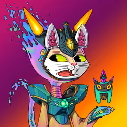 Alien Cat #605
