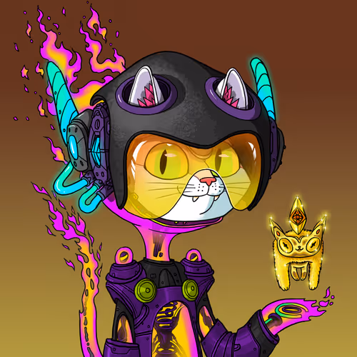 Alien Cat #7450