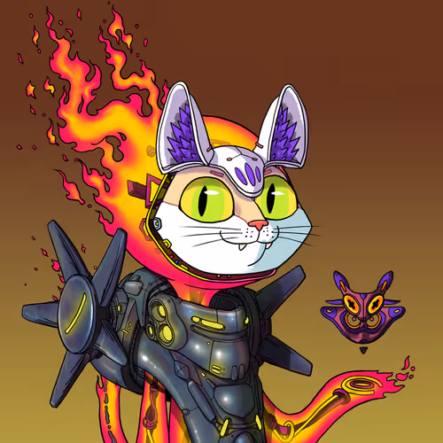 Alien Cat #2900