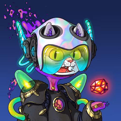 Alien Cat #9874